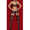 Obsessive Ensemble Wonderia 3 Pièces - Noir